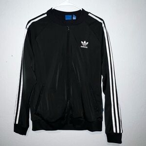 Adidas Black Jacket with Logo